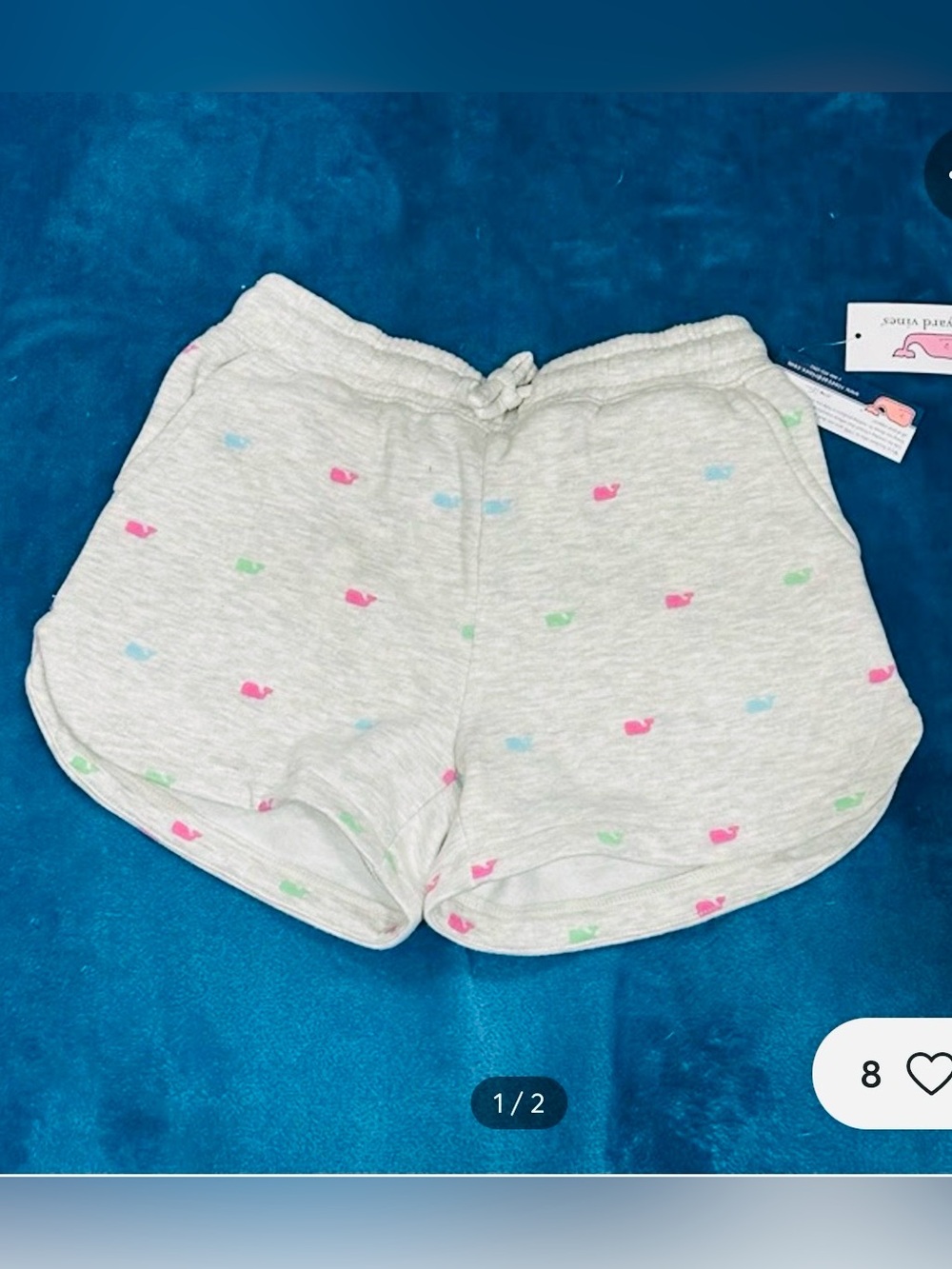 Vineyard Vines Grey Logo Shorts